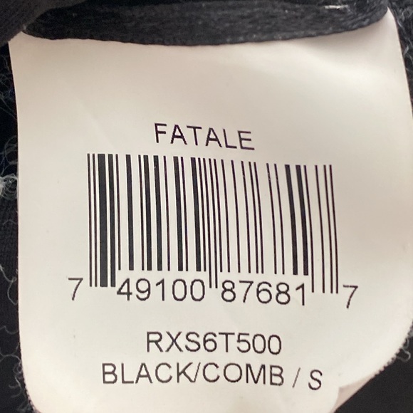 BCBG Max Azria Fatale Bodycon Sequin Sheer Panel Party Dress Black Size 6 - Picture 16 of 16